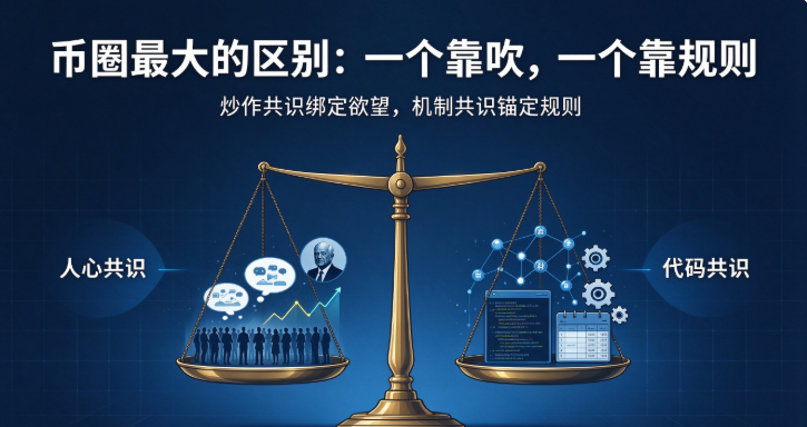 人会跑路，区块链规则不会