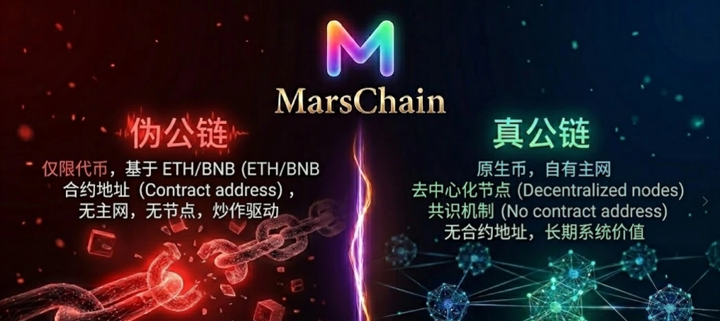 MARS 为什么没有合约地址？——原生bi与合约bi的本质区别